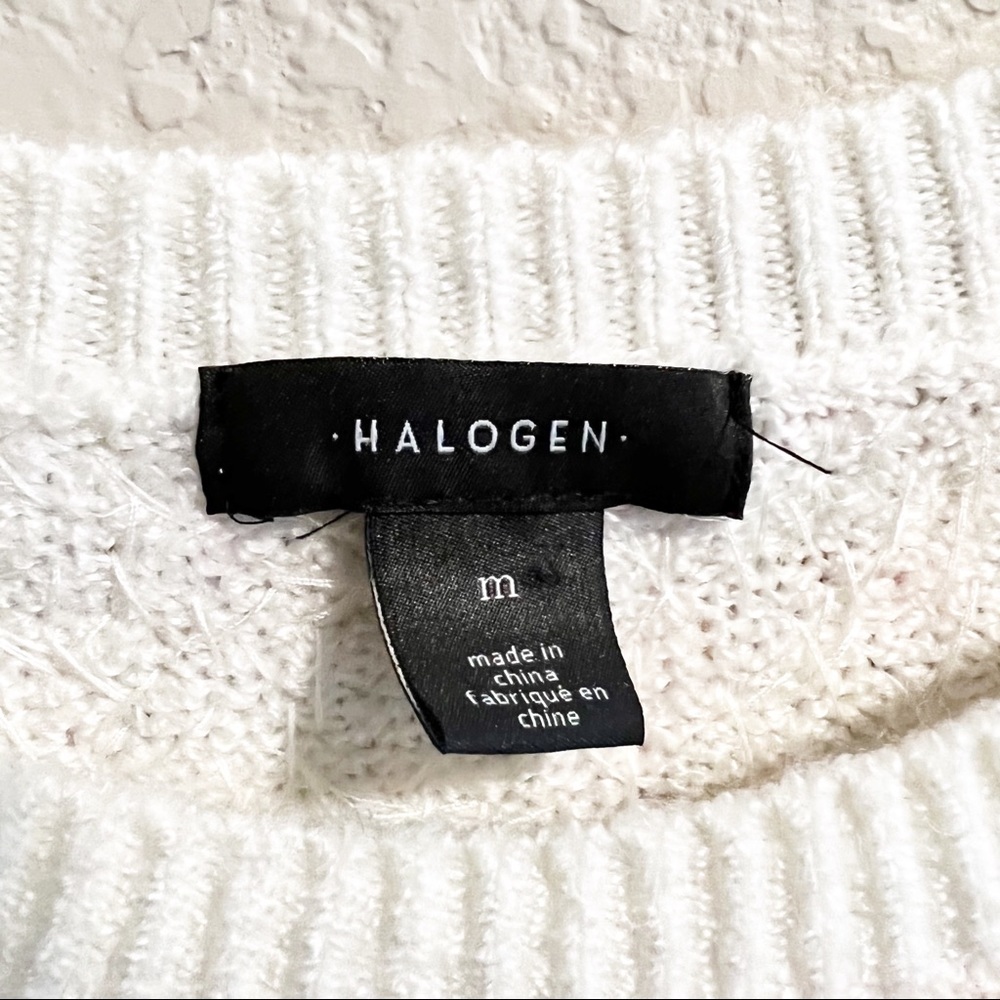 Halogen Multicolor Sequin Crew Neck Sweater - image 8